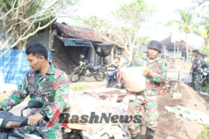 Jalan Tani Rampung Dibangun, Perbekel Batuan: Terima Kasih TNI, Terima Kasih TMMD