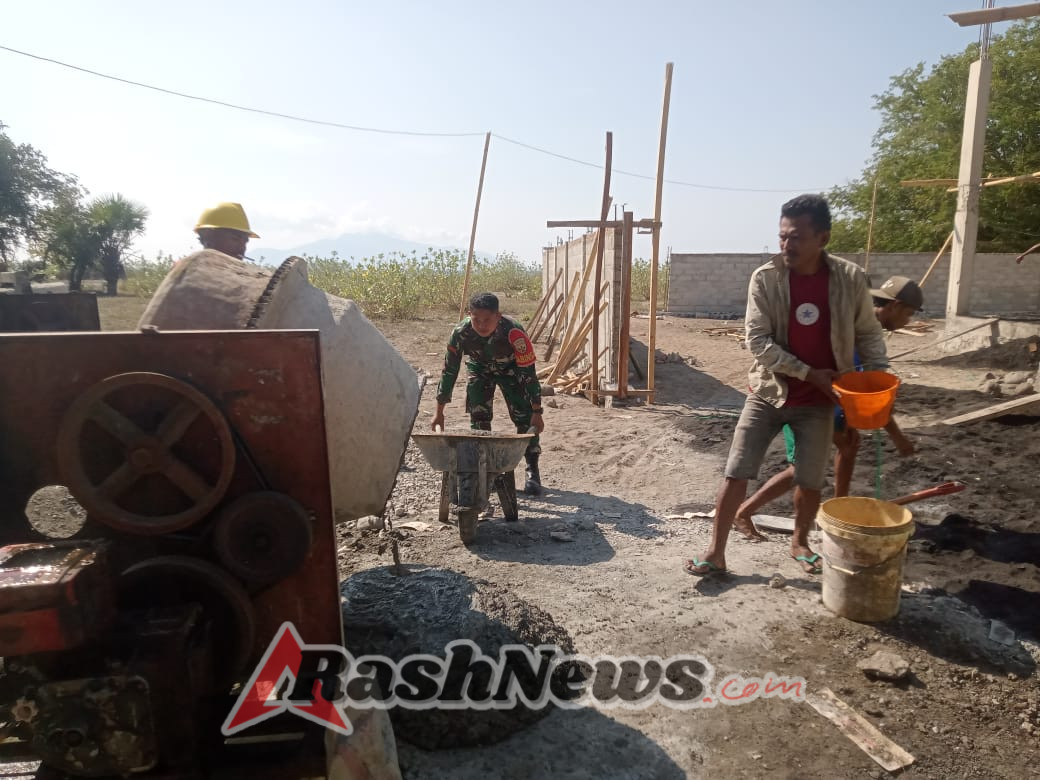 Turun ke Desa, Babinsa Kodim 1602/Ende Aktif Jaga Stabilitas dan Bangun Keharmonisan