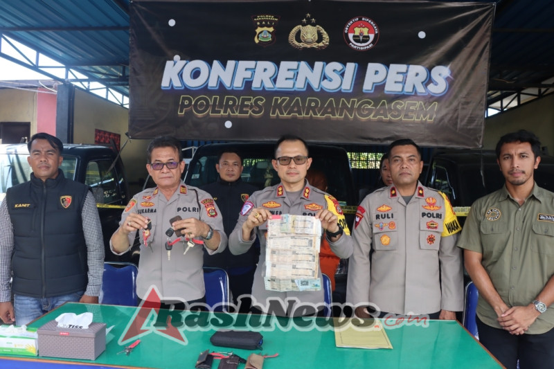 Polsek Kubu, Polres Karangasem Ungkap Sindikat Penggelapan Mobil, 9 Unit Kendaraan Berhasil Diamankan