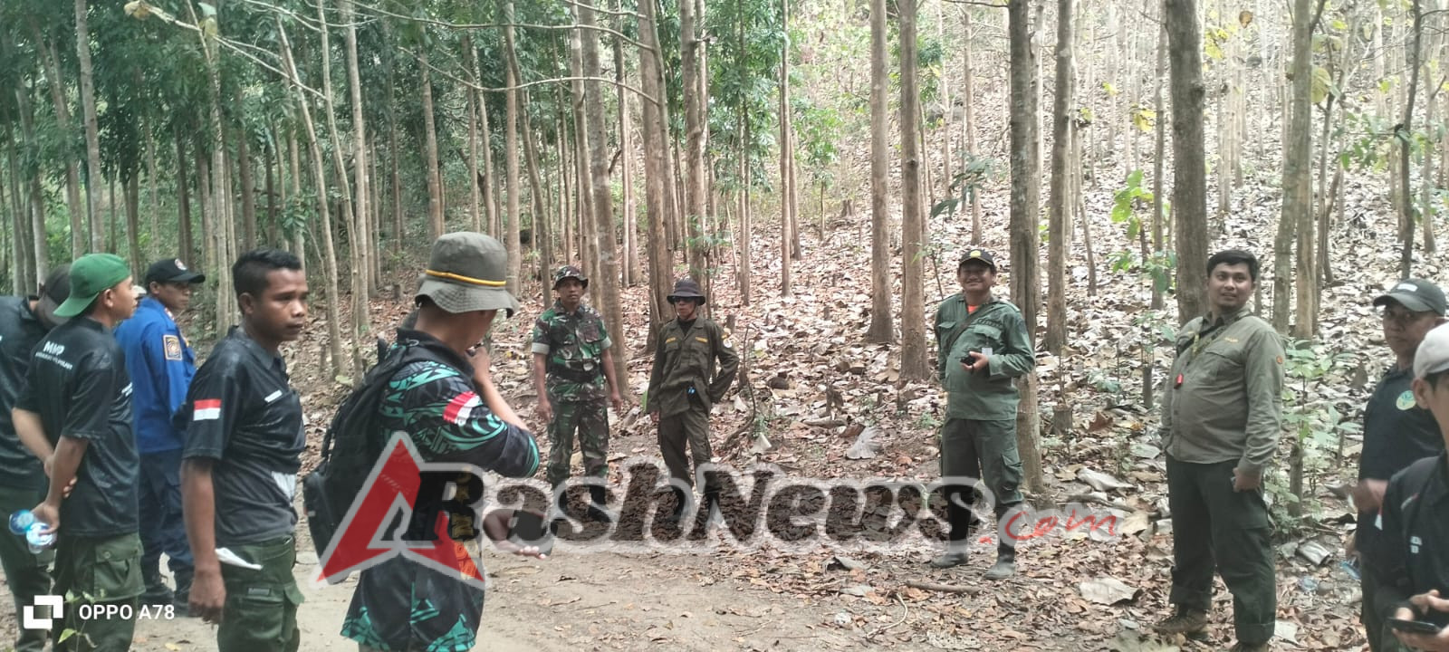 Babinsa Posramil Madapangga Koordinasi Patroli Gabungan untuk Lindungi Hutan dan Satwa Liar TWA Madapangga