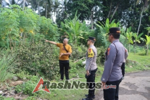 Kapolres Karangasem Tinjau Langsung Lokasi Rencana Ground Breaking Pembangunan SPPG