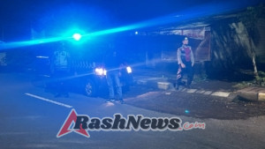 Guna Cegah Gangguan Kamtibmas Polsek Bebandem Gelar Blue Light Patrol demi Terjaganya Harkamtibmas Agar Situasi Aman Kondusip