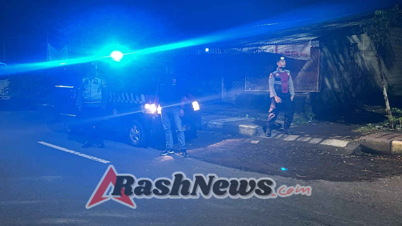 Guna Cegah Gangguan Kamtibmas Polsek Bebandem Gelar Blue Light Patrol demi Terjaganya Harkamtibmas Agar Situasi Aman Kondusip