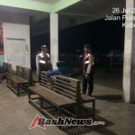 Polisi Sambangi Warga Saat Subuh, Patroli Jalan Kaki Sat Samapta Tabanan Cegah Kejahatan 3C