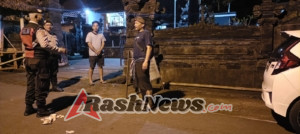 Personil Unit Samapta Polsek Abiansemal Sambangi Pakemitan Warga Masyarakat