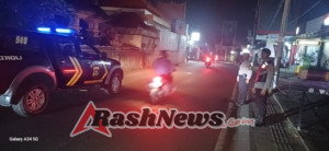 Rawan Jambret  UKL Polsek Kuta Utara Optimalkan  Patroli Di Jalur Short Cut .