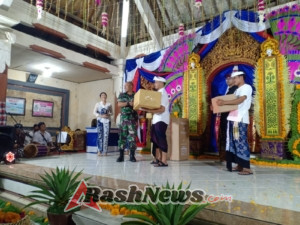 Sinergi Aparat dan Masyarakat, Babinsa dan Bhabinkamtibmas Hadiri Acara STT Satya Sentana
