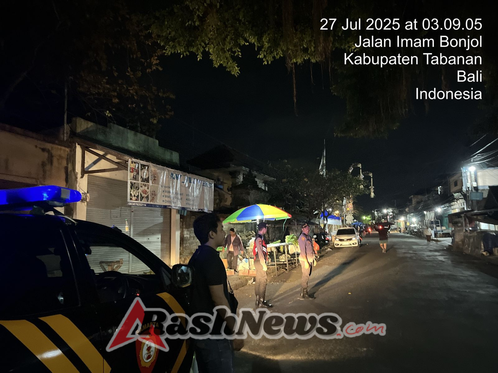 Polsek Kediri Gencarkan Pelaksanaan Patroli Barcode Malam Hari Sampai Subuh Tekan 3 C