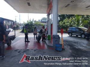 Cegah Adanya Gangguan Siang Hari Polsek Marga Rutin Patroli Atensi Daerah Rawan Kamtibmas