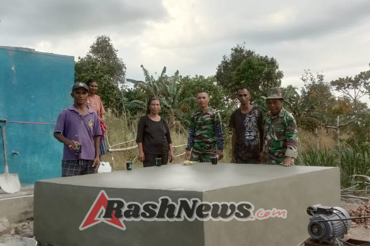 TMMD 125 Kodim Belu Beri Harapan Baru Bagi Masyarakat Akan Kebutuhan Air Bersih