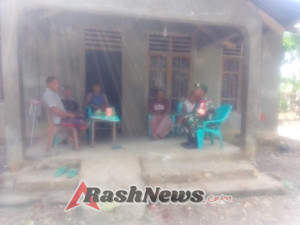 Lewat Komsos, Babinsa Fafinesu A Tekankan Pentingnya Hidup Sehat dan Lingkungan Aman