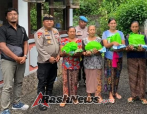 Minggu Kasih Kapolsek Bebandem Di Br. Dinas Jungutan , Desa Jungutan, Kecamatan Bebandem