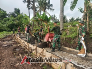 Dan SSK TMMD 125 Lettu Cpl I Nyoman Prajana Tunjukkan Kepemimpinan Solid di Lapangan