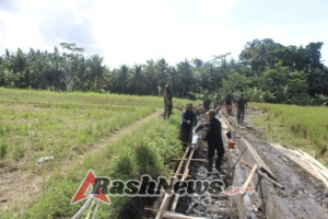 Dansatgas TMMD 125 Tegaskan Komitmen TNI Dukung Akses Pertanian Lewat Jalan Usaha Tani di Gianyar