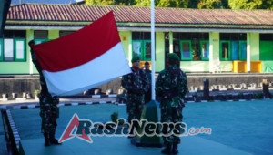 Dengan Langkah Tegap, Kodim 1612/Manggarai Pelihara Semangat Kebangsaan di Tengah Prajurit