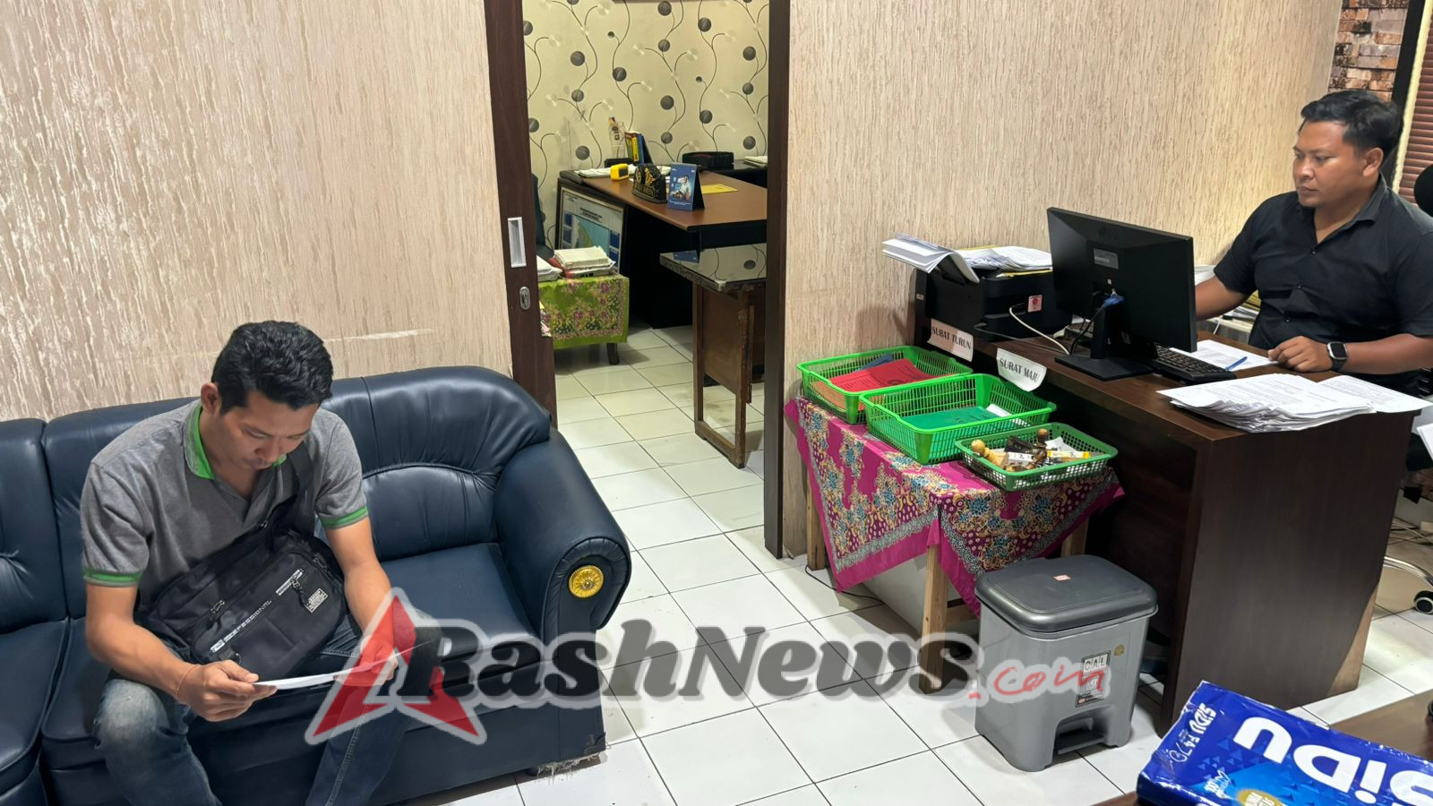 Satreskrim Polres Karangasem Melayani Rekomendasi Surat Kehilangan BPKB