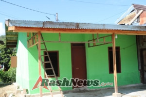 Pengerjaan Pembangunan RTLH TMMD ke-125  Dim 0309/Solok Selesai 100%