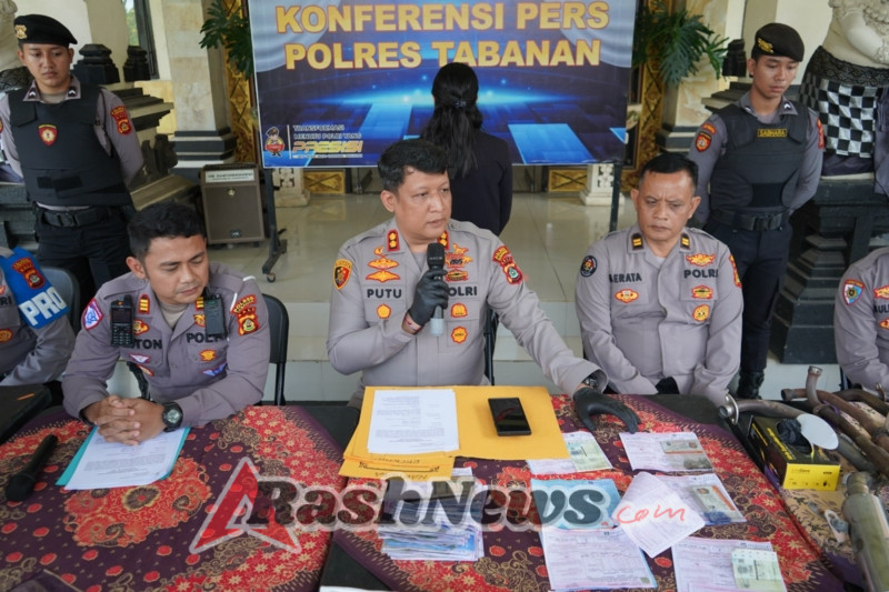 Press Conference Polres Tabanan: Ungkap Kecelakaan Fatal dan Aksi Tegas Terhadap Pelanggar Lalu Lintas