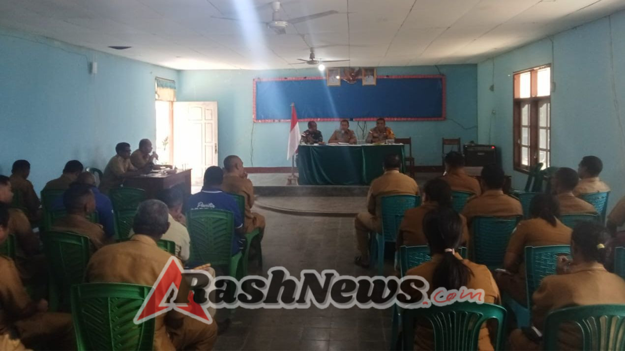 Kebersamaan Terjalin Erat, Babinsa dan Forkopimcam Susun Agenda HUT RI