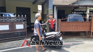 Sat Samapta Polres Tabanan Gencarkan Patroli Jalan Kaki Kota Presisi, Wujud Nyata Kehadiran Polisi di Tengah Masyarakat