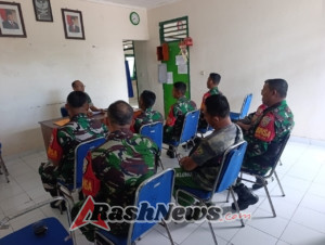 Gelar Santi Aji, wadanramil Nusa Penida Berpesan Lakukan Tugas Dengan Senang Dan Ikhlas