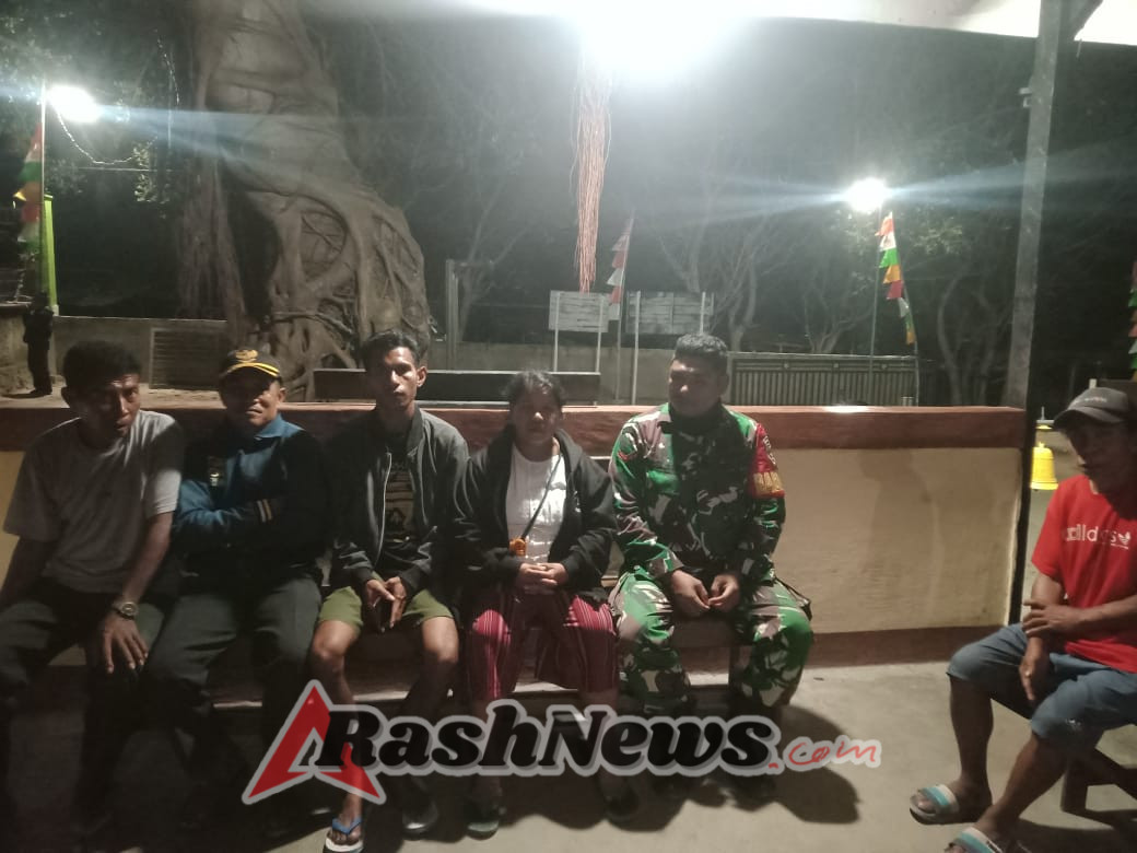 Babinsa Hadir Redam Keributan Terkait Dugaan Ilmu Hitam di Desa Oebou