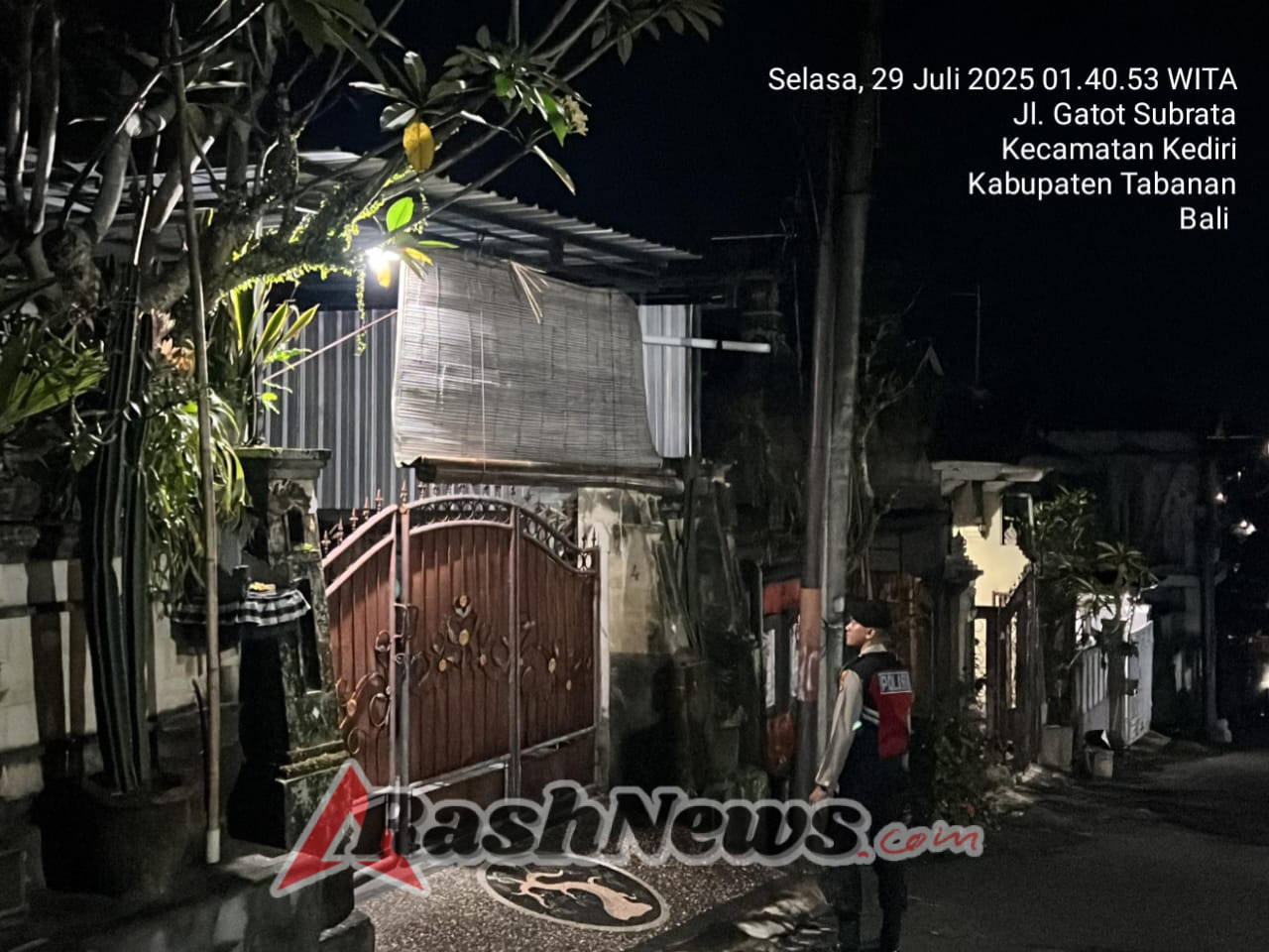 Polres Tabanan Intensifkan Patroli Subuh, Cegah Gangguan Kamtibmas Lewat Pendekatan Humanis