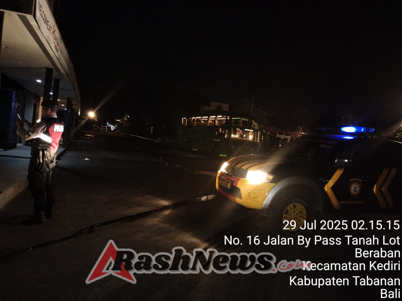 Polsek Kediri Gencarkan Pelaksanaan Patroli Barcode Dini Hari Sampai Subuh Tekan 3 C