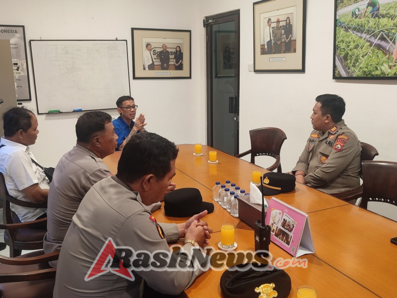 Kapolsek Denpasar Selatan Lakukan Kunjungan Silaturahmi ke CV. Prima Indonesia (Sgueeze)