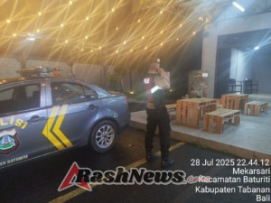 Polsek Baturiti Tingkatkan Patroli Malam Guna Cegah Kriminalitas