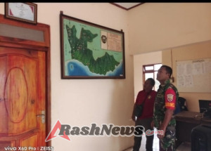 Babinsa Kodim 1602/Ende Aktif Puldata Teritorial dan Jaga Kondusifitas di Kecamatan Ndona