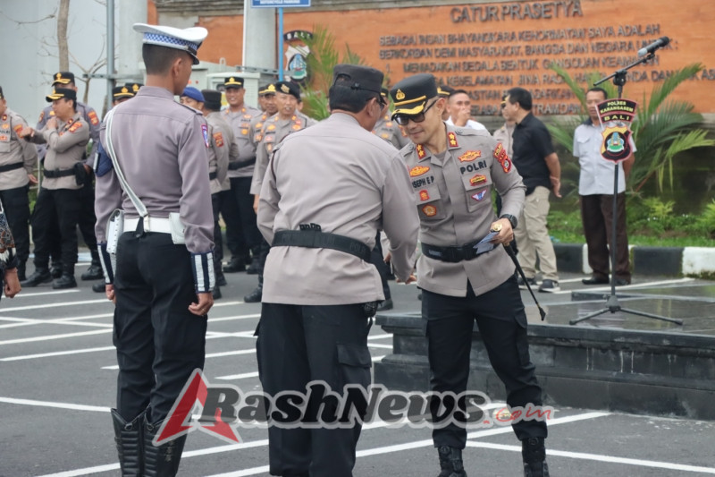 Kapolres Karangasem Apresiasi Perwakilan Satuan yang Mampu Jabarkan Tugas Pokok dengan Baik
