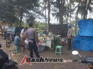 Polairud Polres Gianyar Tingkatkan Patroli Pantai Masceti, Jaga Keamanan Dan Kenyamanan Warga