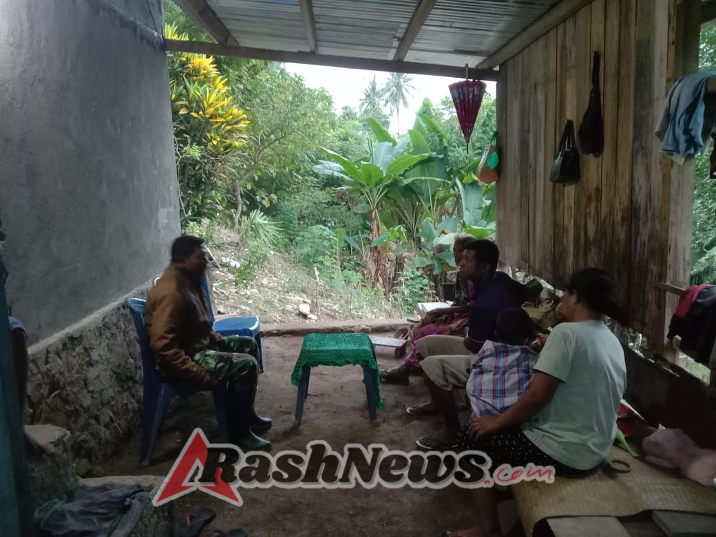 Kegiatan Monitoring Wilayah dan Komsos di Desa Bokong Berjalan Tertip, Aman, dan Lancar