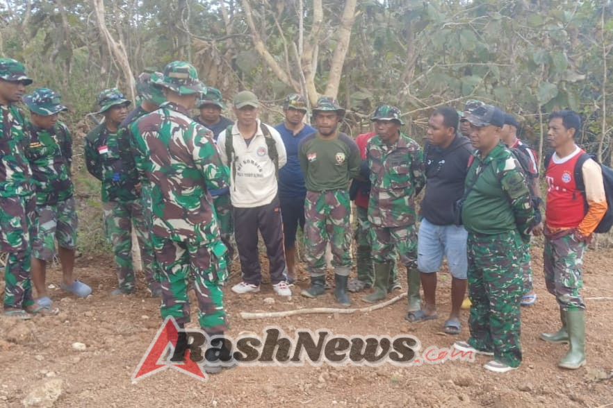 Tingkatkan Semangat Kerja, Personil Satgas TMMD 125 Kodim Belu Laksanakan Apel Pengecekan