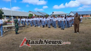 Babinsa Desa Makamenggit Aktif dalam Pembinaan Pemuda Lewat Paskibraka