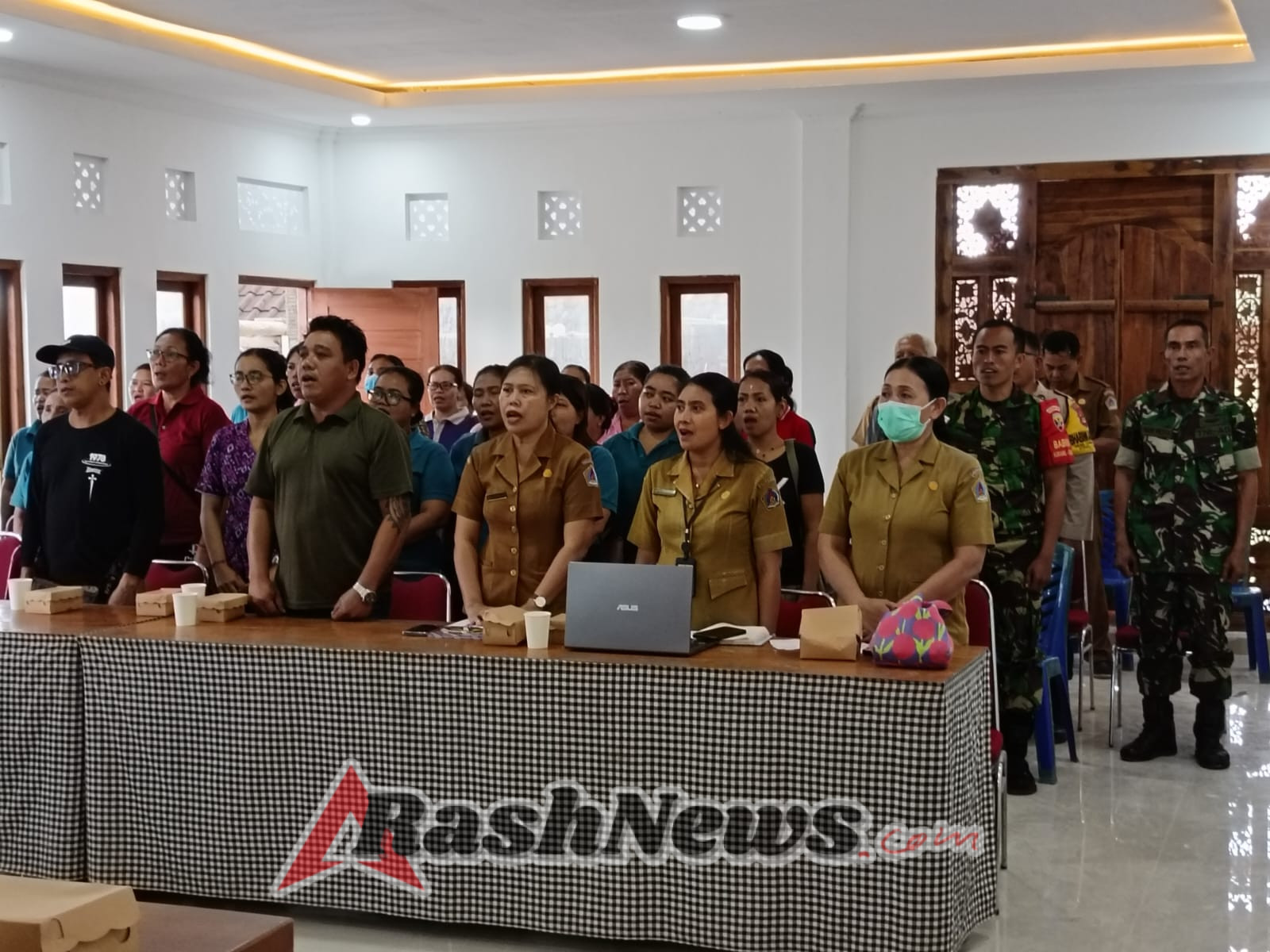 Musdes Survey Mawas Diri, Wujud Nyata Sinergitas TNI Bersama Pemdes Dan Nakes