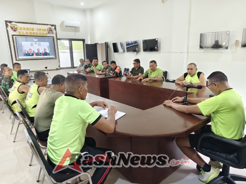 Wujudkan Swasembada Nasional, Dandim Klungkung Gelar Rapat Kedaulatan Pangan