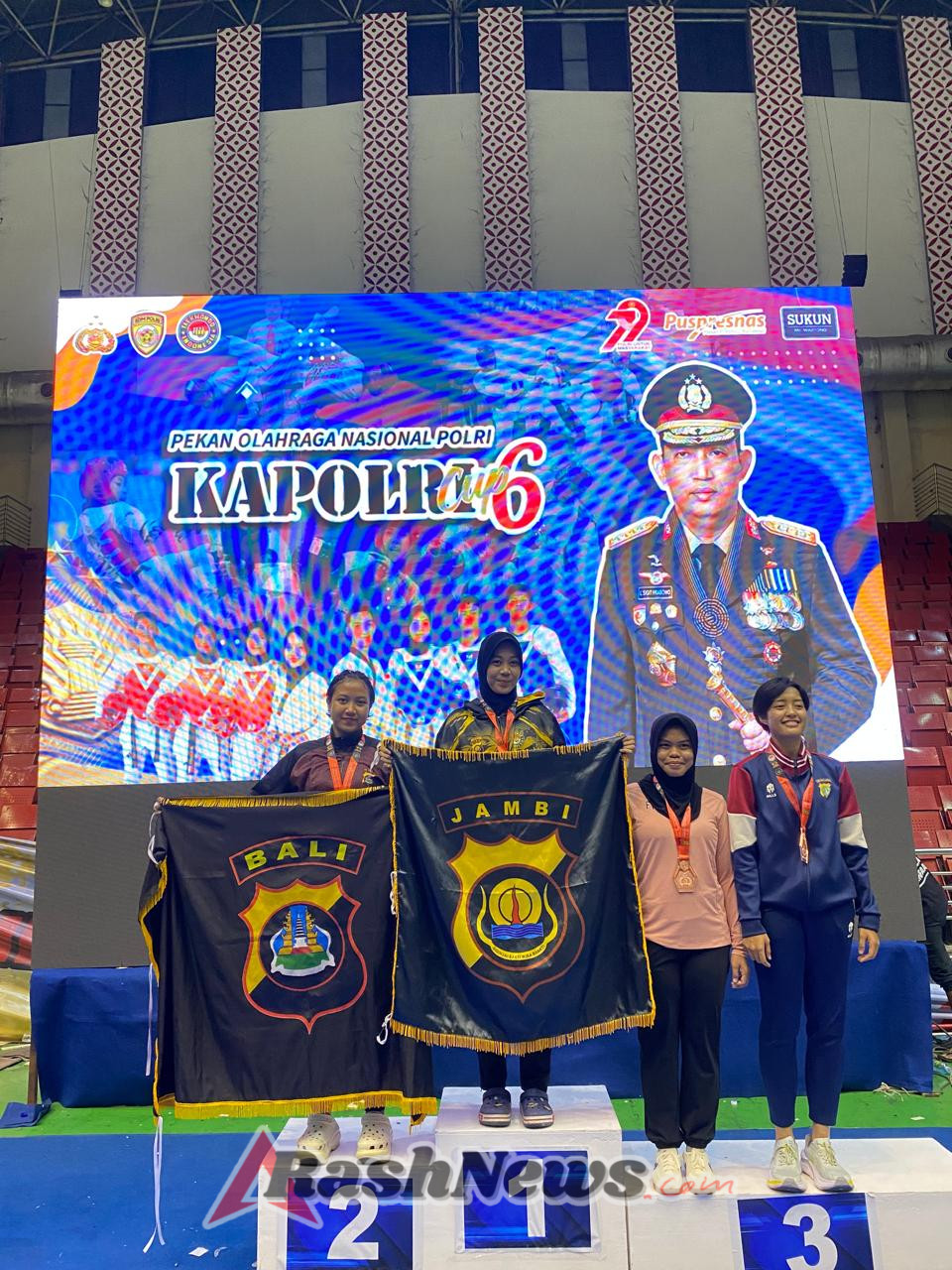 Kejurnas Kapolri Cup 6, Atlet Taekwondo Polda Bali Raih 2 Medali Perak dan 1 Perunggu