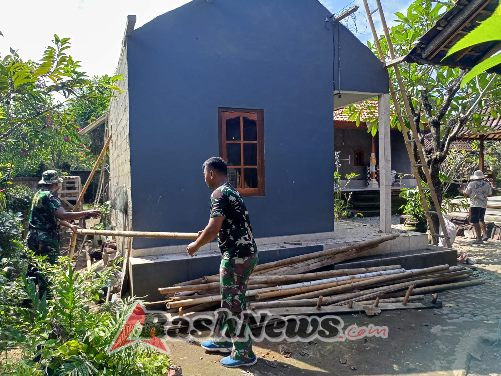 Kepedulian dan Kepemimpinan Dan SSK Warnai Kegiatan TMMD 125 di Desa Batuan