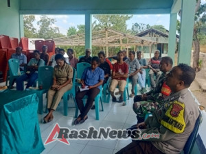 Hadiri Musdes Pembentukan Panitia Seleksi, Babinsa Serma La Ngkawea Harap Transparan Dan Adil.