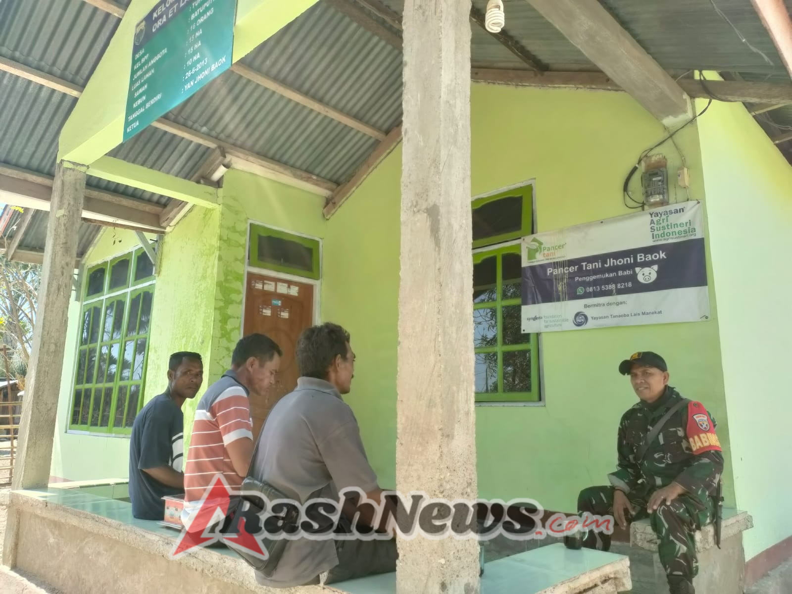 Kegiatan Monitoring Wilayah di Desa Tupan Berjalan Aman, Tertib, dan Lancar dengan Kehadiran Babinsa