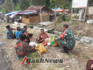 Komsos dan Pamwil, Babinsa Kodim 1602/Ende Perkuat Sinergi dengan Masyarakat Ndori