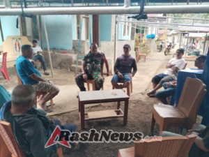 Kodim 1602/Ende Terus Gelar Komsos untuk Jaga Keamanan dan Ketertiban Masyarakat