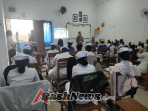 Polres Tabanan Tanamkan Nilai Keberanian dan Disiplin Berlalu Lintas di SMK Gandhi Usadha