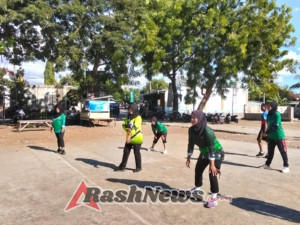 Lapangan Darmaga Bajo Meriahkan Persahabatan Voli Sambut HUT RI