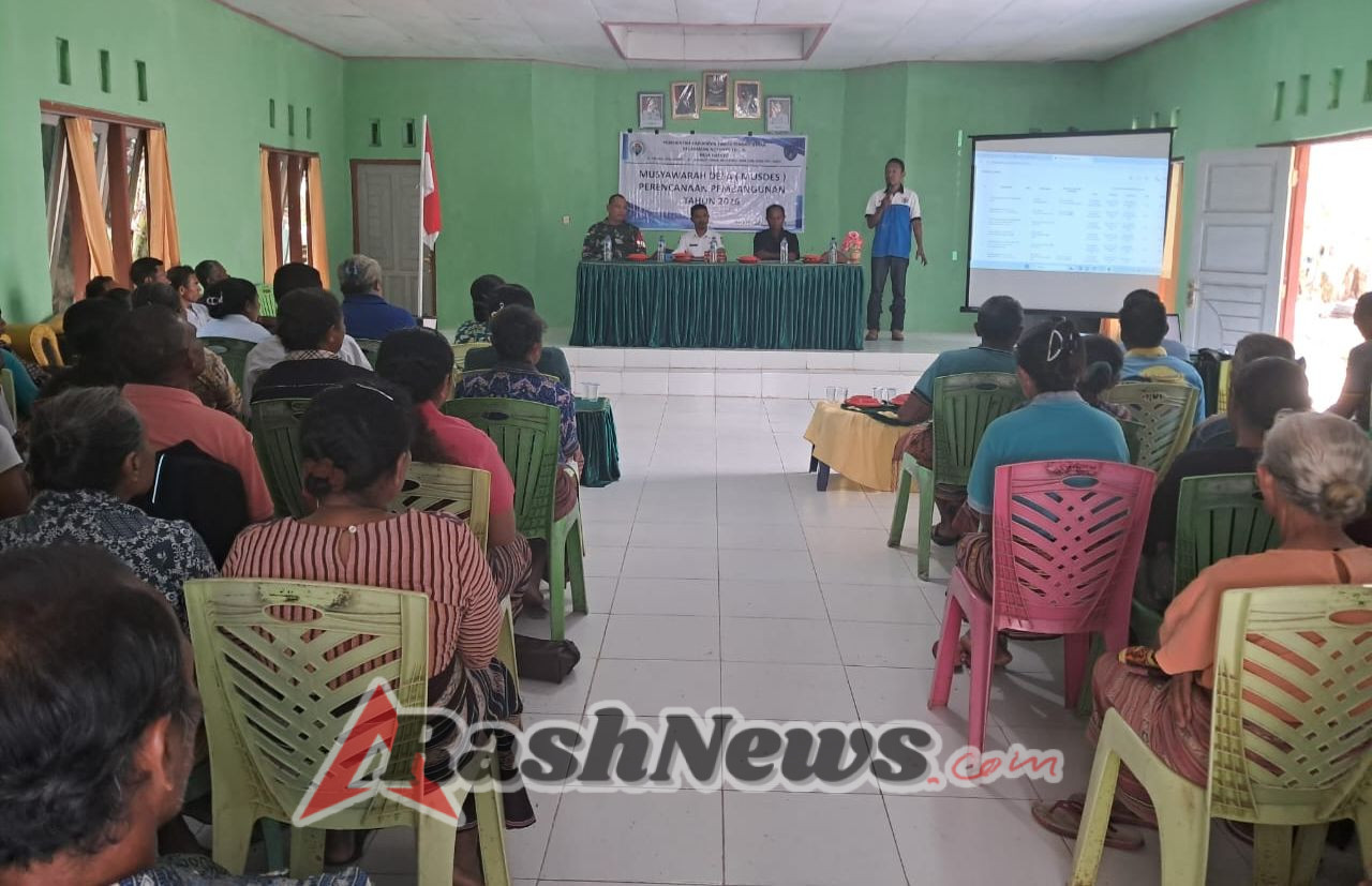 Babinsa Koramil 1618-01/Miotim Hadir Aktif Dalam Forum Perencanaan Desa