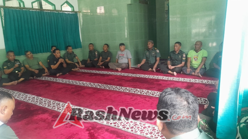 Doa Bersama Pererat Kebersamaan di Kodim 1606