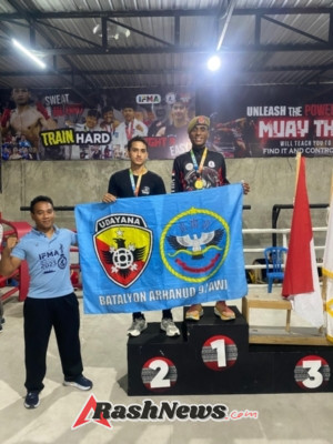 Tunjukkan Prestasi di Kejuaraan Muaythai Fornas VIII NTB