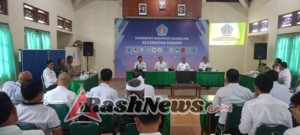 Dampingi Forkopimcam, Pjs Danramil  Dawan Sambut Kunjungan Tim Monev Kabupaten Klungkung
